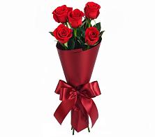 Букет 5 Красных роз Эдлесс Лав #REPLACE_PRED# Дмитровский Погост