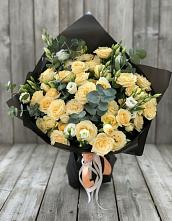 Букет цветов из:  Розы и Лизиантусы #REPLACE_PRED# Дмитровский Погост