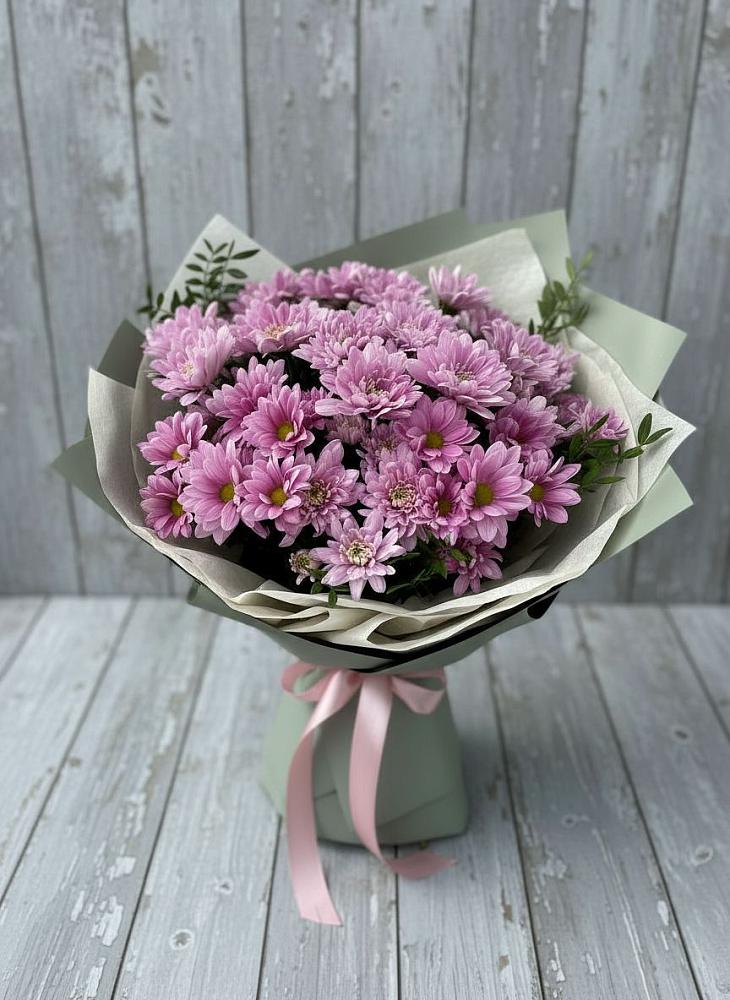 Букет цветов из: Хризантемы в Дмитровский Погост