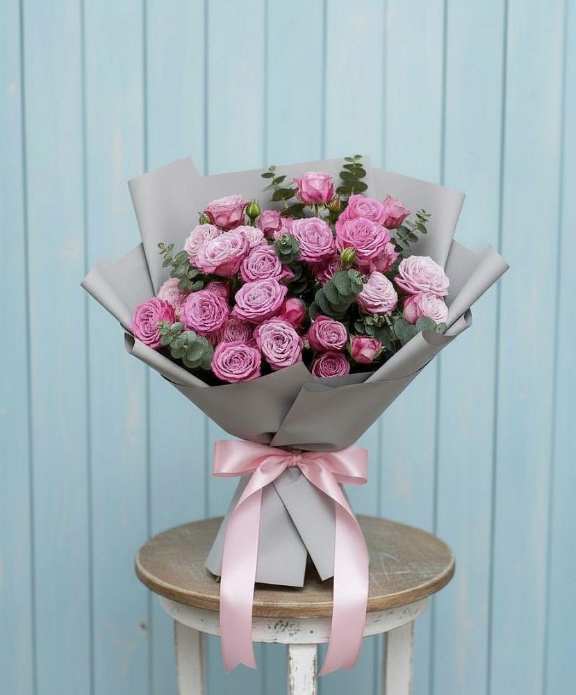 Букет цветов из: Розы в Дмитровский Погост