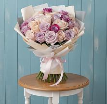 Букет цветов из:  Розы #REPLACE_PRED# Дмитровский Погост