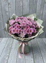 Букет цветов из:  Хризантемы в Дмитровский Погост