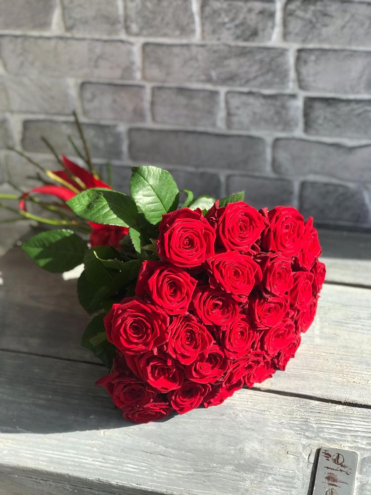 Букет Красные розы Фридом в Дмитровский Погост