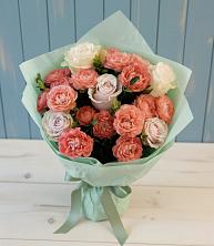 Букет цветов из:  Розы в Дмитровский Погост