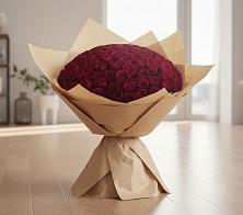 Букет 101 Красная роза в Дмитровский Погост