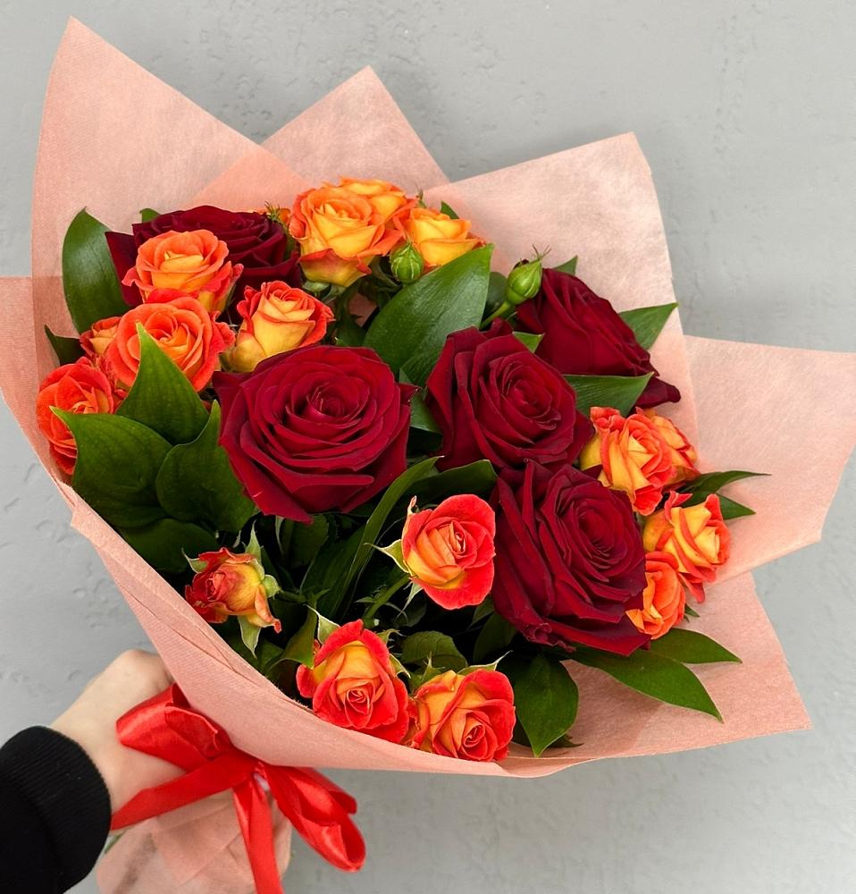 Букет Любовь и восторг в Дмитровский Погост