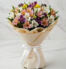 Букет цветов из:  Альстромерии #REPLACE_PRED# Дмитровский Погост