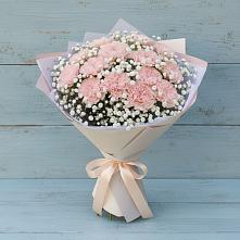 Букет цветов из:  Гвоздики #REPLACE_PRED# Дмитровский Погост