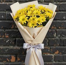 Букет цветов из:  Хризантемы в Дмитровский Погост