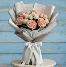 Букет цветов из:  Розы в Дмитровский Погост