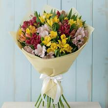 Букет цветов из:  Альстромерии в Дмитровский Погост