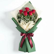 Букет цветов из:  Розы в Дмитровский Погост