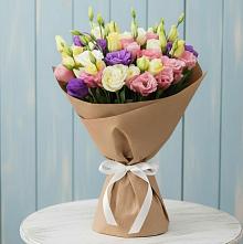 Букет цветов из:  Лизиантусы #REPLACE_PRED# Дмитровский Погост