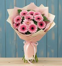 Букет цветов из:  Герберы в Дмитровский Погост