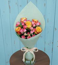 Букет цветов из:  Розы в Дмитровский Погост